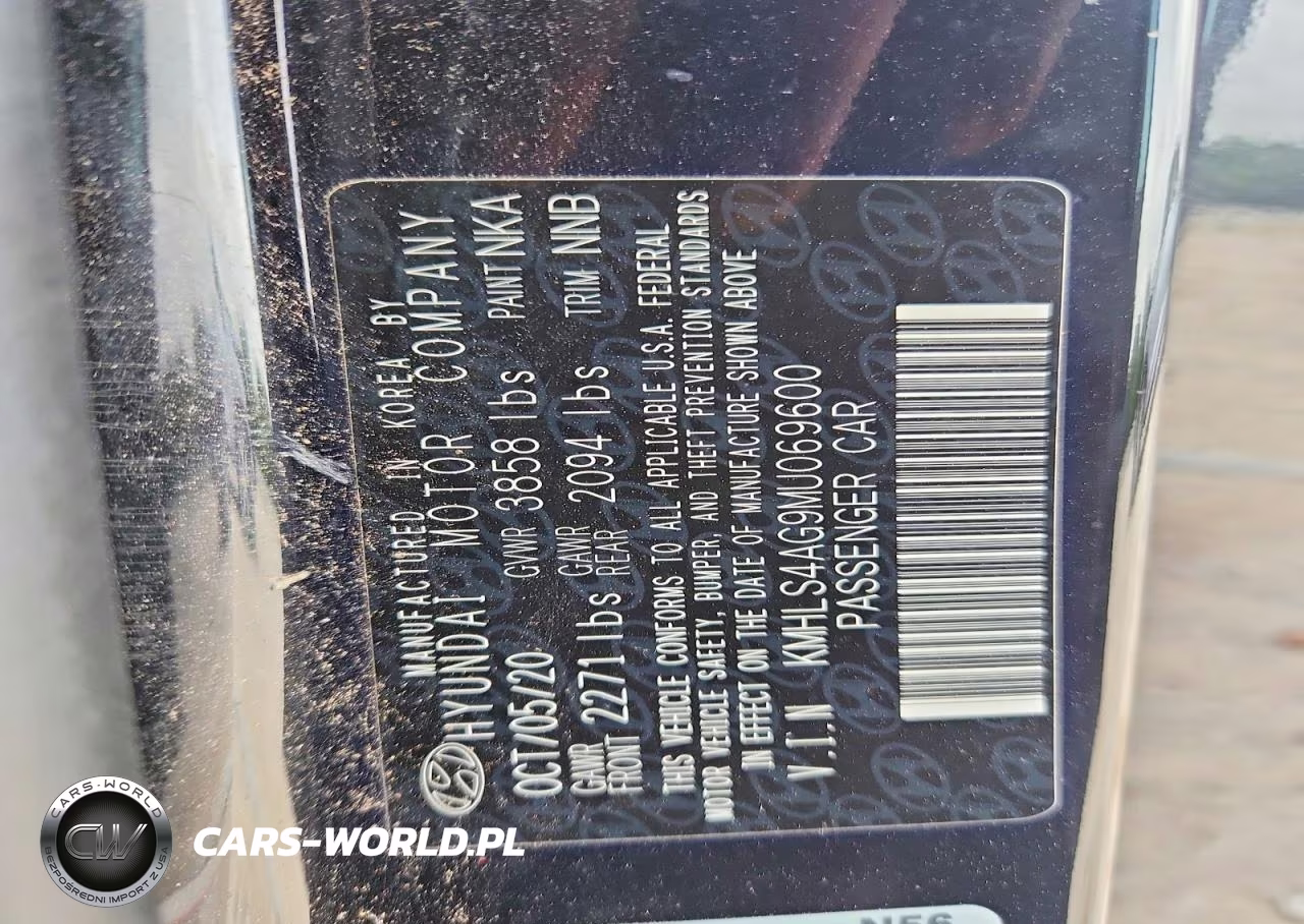 2021 Hyundai Elantra Sel VIN:KMHLS4AG9MU069600 - 12