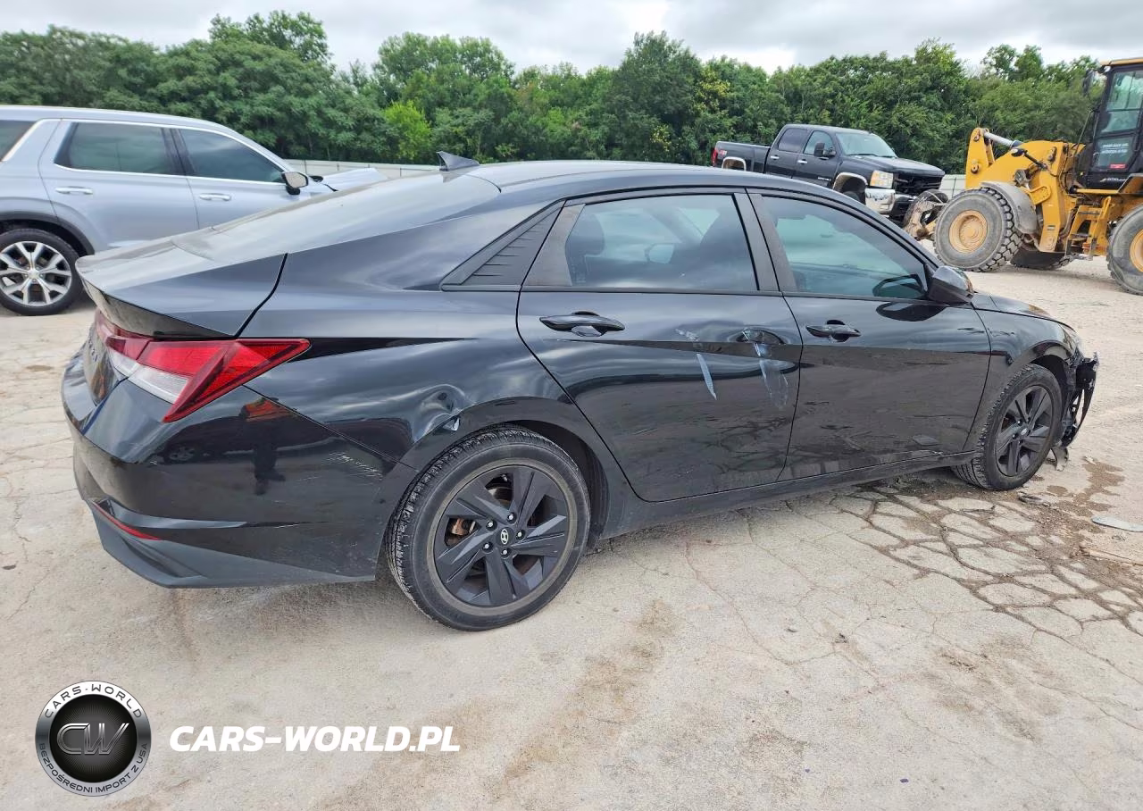 2021 Hyundai Elantra Sel VIN:KMHLS4AG9MU069600 - 3