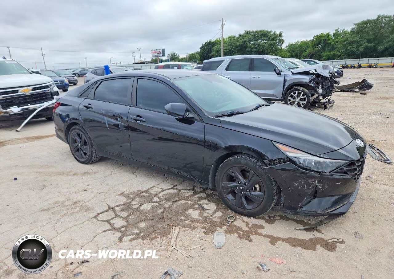 2021 Hyundai Elantra Sel VIN:KMHLS4AG9MU069600 - 4