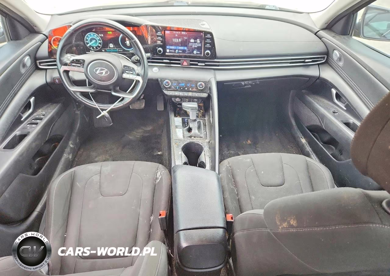 2021 Hyundai Elantra Sel VIN:KMHLS4AG9MU069600 - 8