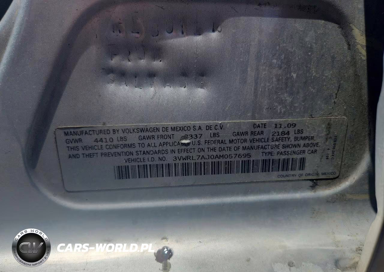 2010 Volkswagen Jetta Tdi VIN:3VWRL7AJ0AM057695 - 13