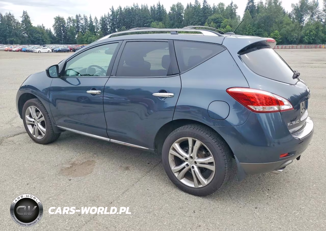 2011 Nissan Murano S VIN:JN8AZ1MW2BW172033 - 2