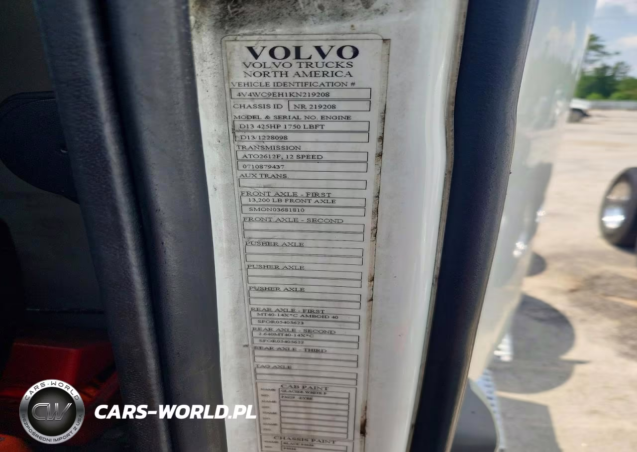 2019 Volvo Vnr - Semi Truck VIN:4V4WC9EH1KN219208 - 10