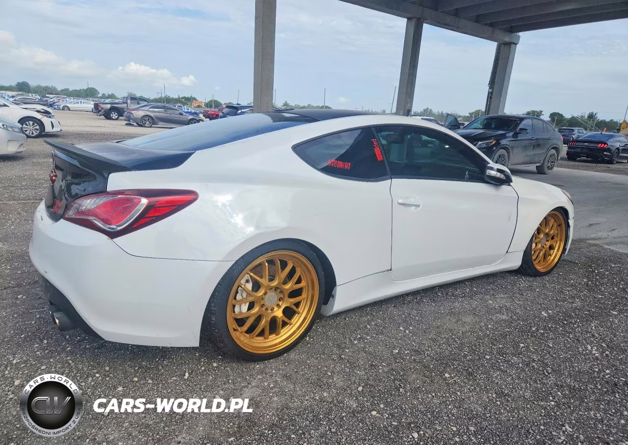 2014 Hyundai Genesis Coupe 3.8L VIN:KMHHU6KJXEU115491 - 3