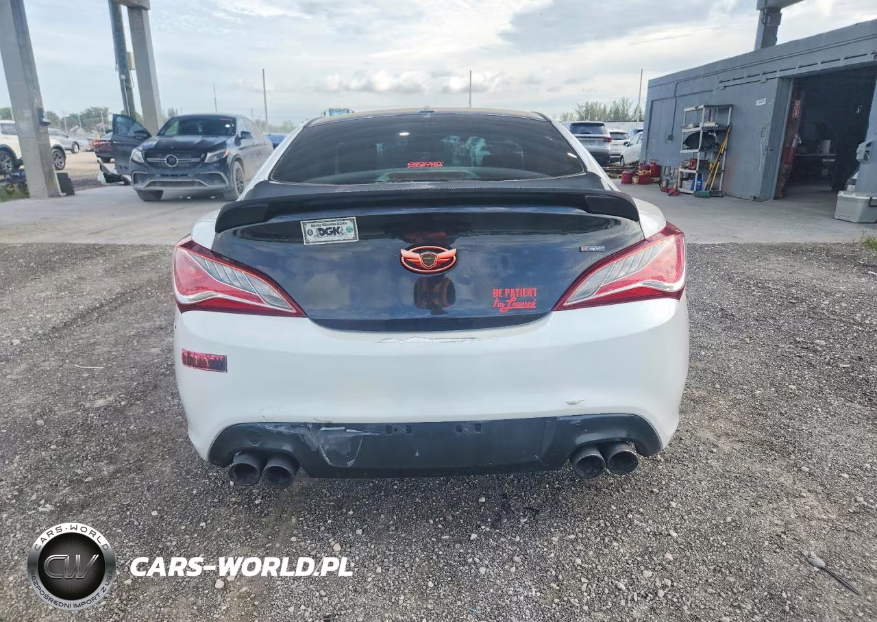 2014 Hyundai Genesis Coupe 3.8L VIN:KMHHU6KJXEU115491 - 6