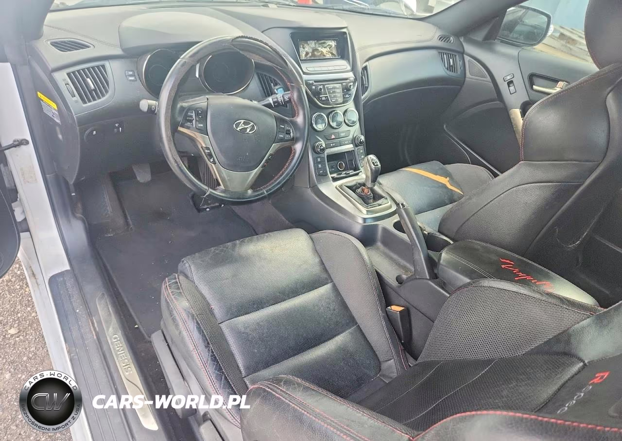 2014 Hyundai Genesis Coupe 3.8L VIN:KMHHU6KJXEU115491 - 8