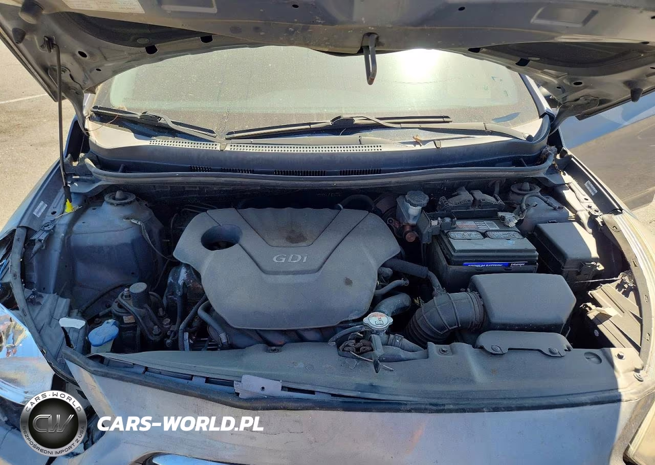 2013 Hyundai Accent Gls VIN:KMHCT4AEXDU548524 - 11