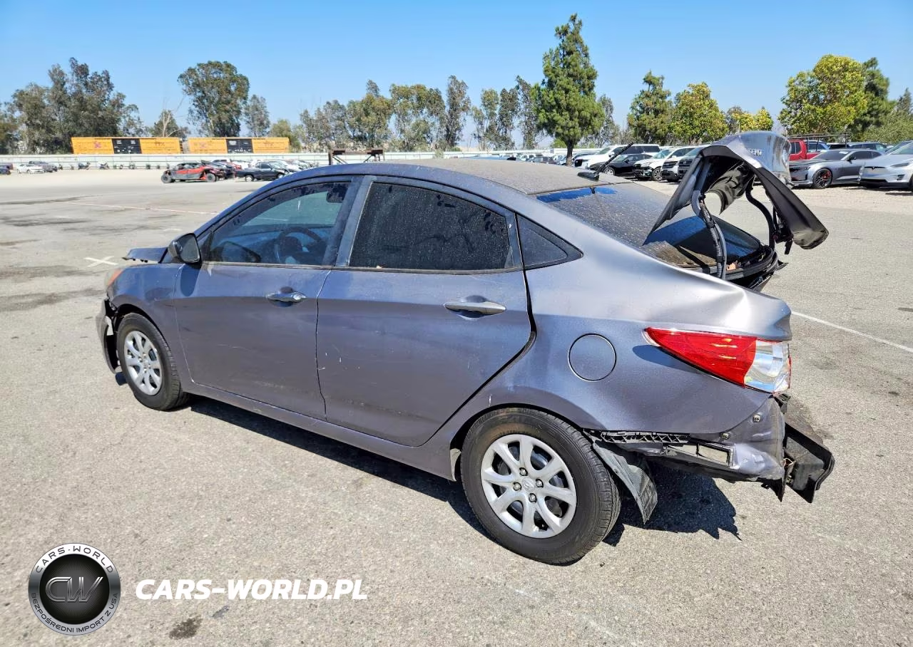 2013 Hyundai Accent Gls VIN:KMHCT4AEXDU548524 - 2