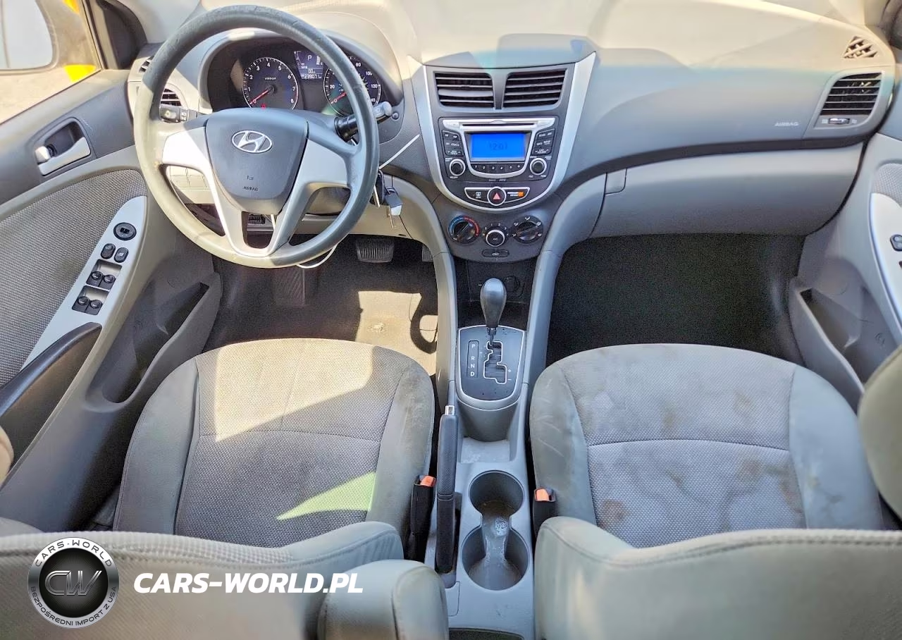 2013 Hyundai Accent Gls VIN:KMHCT4AEXDU548524 - 8