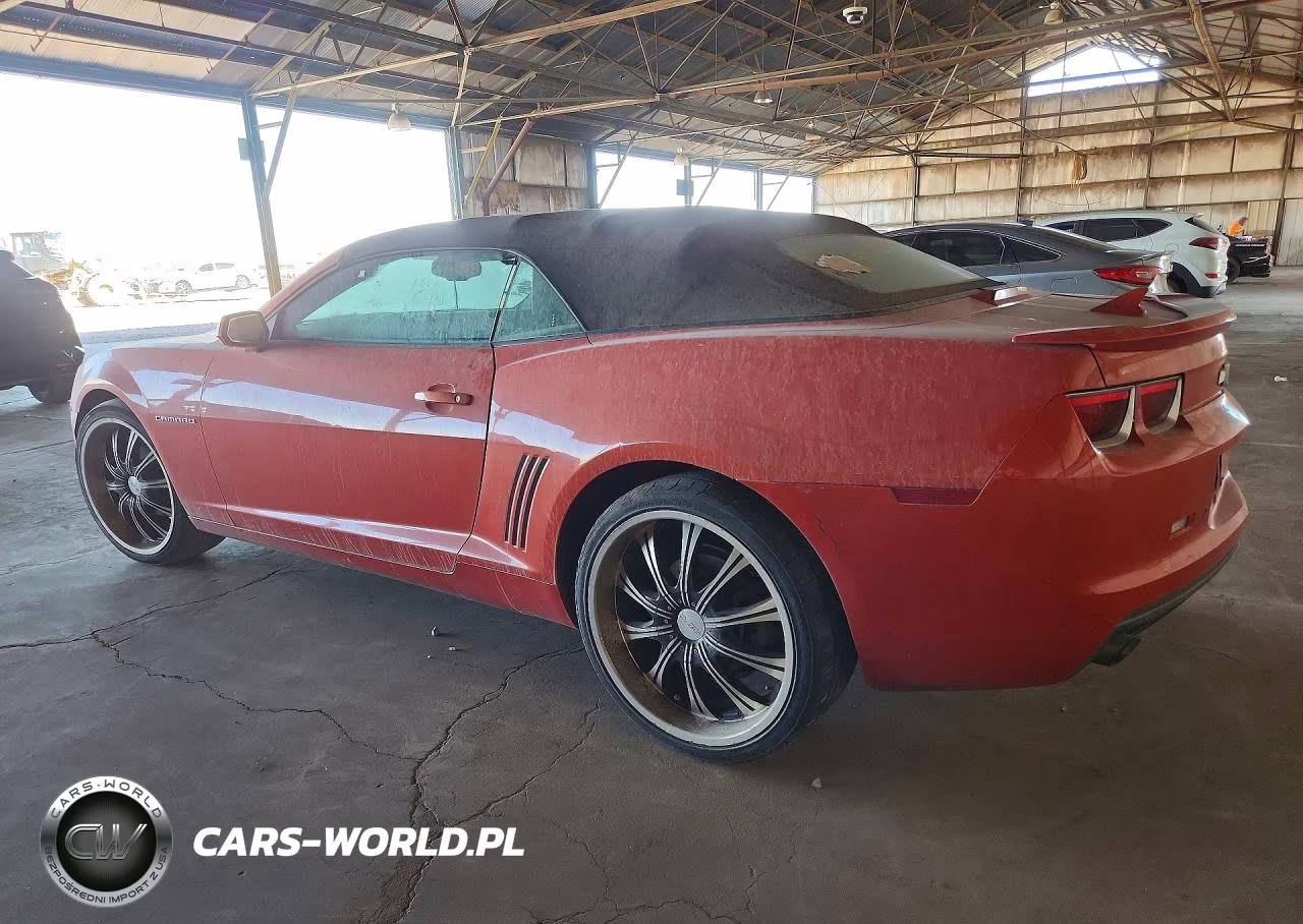 2011 Chevrolet Camaro Lt VIN:2G1FC3DD5B9208635 - 2