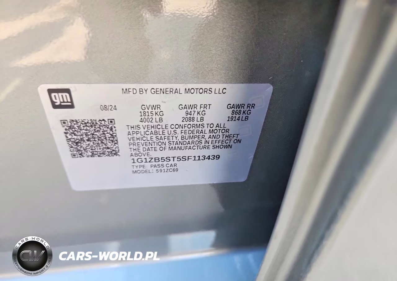 2025 CHEVROLET MALIBU LS VIN:1G1ZB5ST5SF113439 - 12