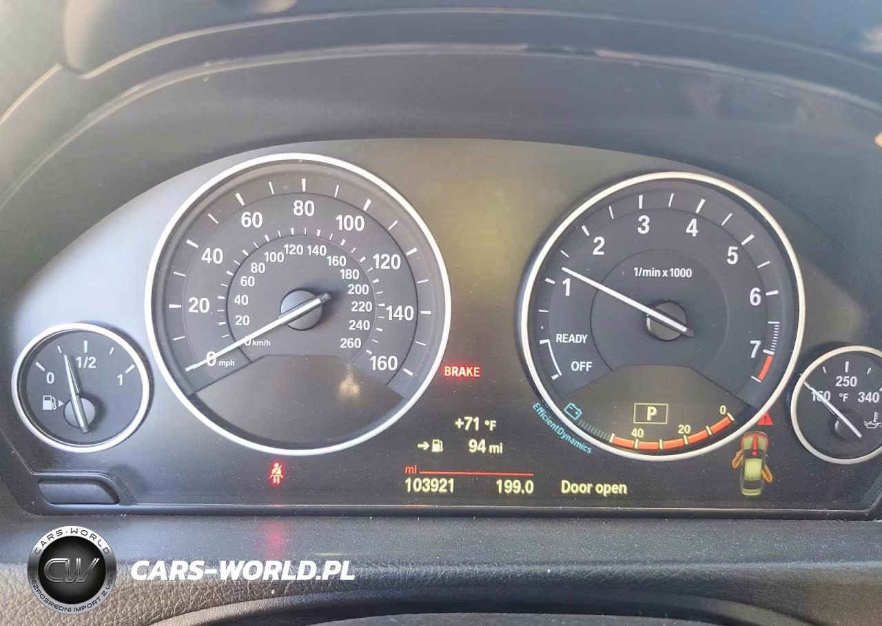 2015 BMW 328 I Sulev VIN:WBA3C1C52FK119258 - 9