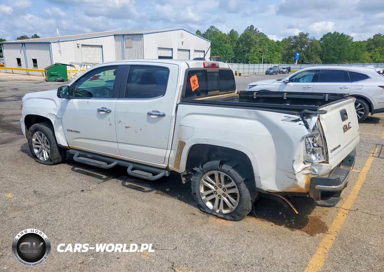 2016 GMC Canyon Slt VIN:1GTP6DE10G1325371 - 2