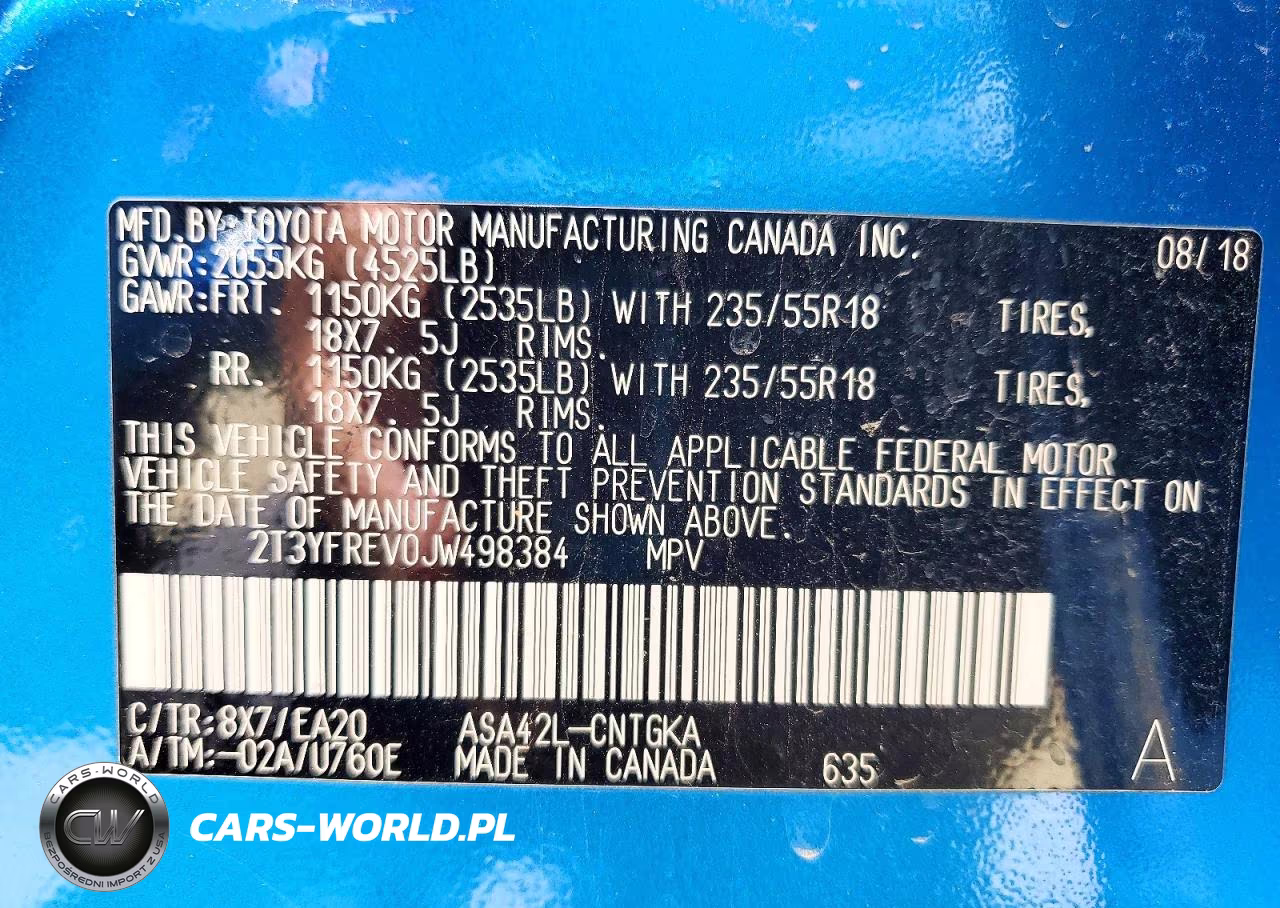 2018 Toyota Rav4 Limited VIN:2T3YFREV0JW498384 - 13