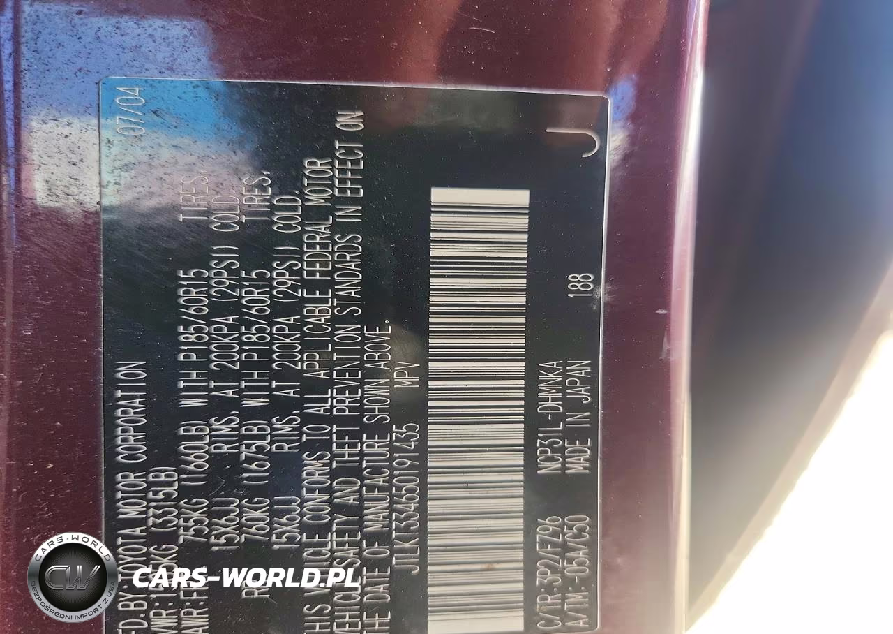 2005 Scio Xb VIN:JTLKT334650191435 - 12