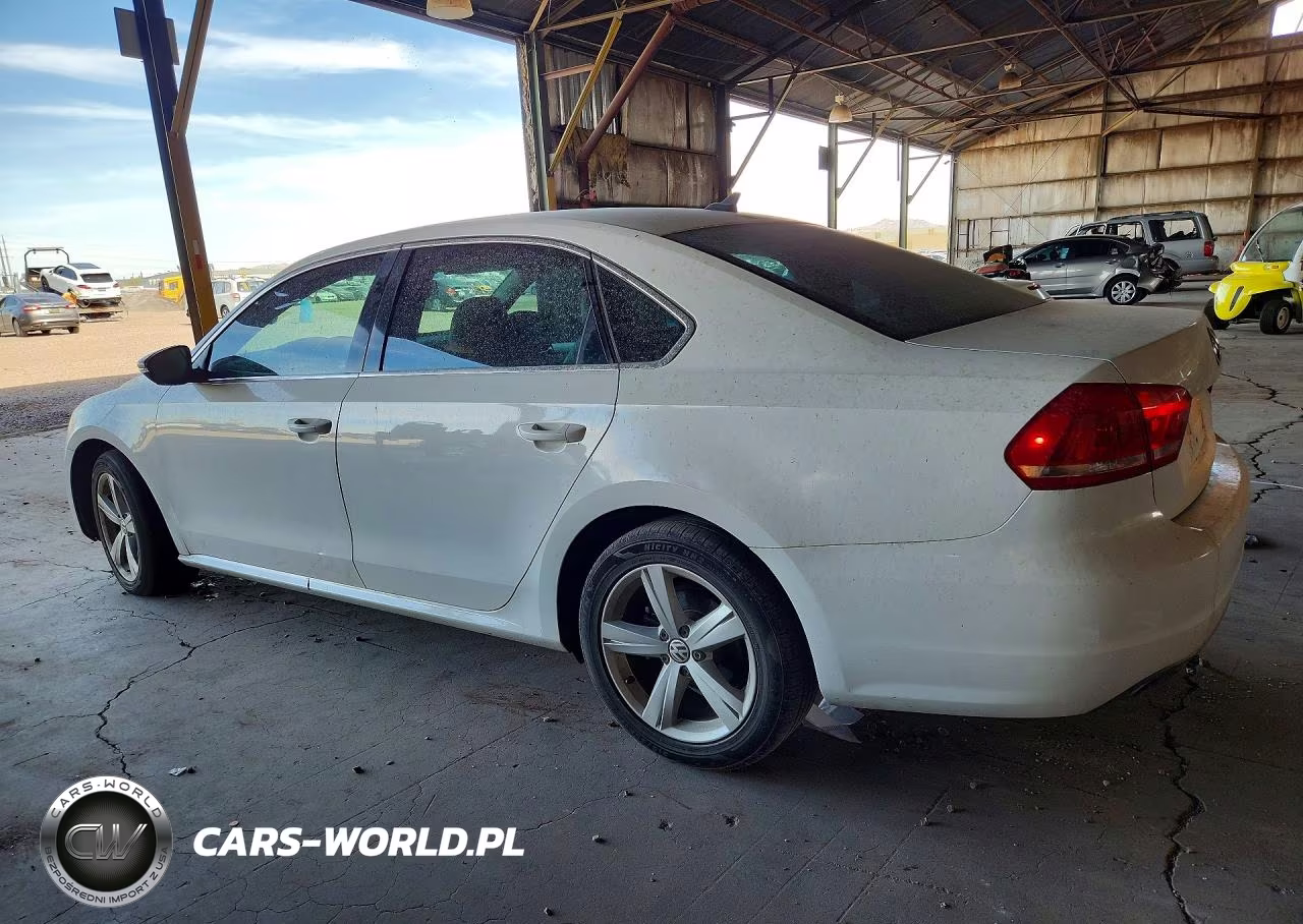2012 Volkswagen Passat Se VIN:1VWBN7A32CC042827 - 2