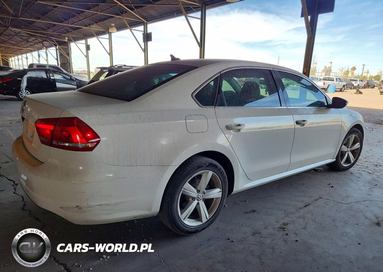 2012 Volkswagen Passat Se VIN:1VWBN7A32CC042827 - 3