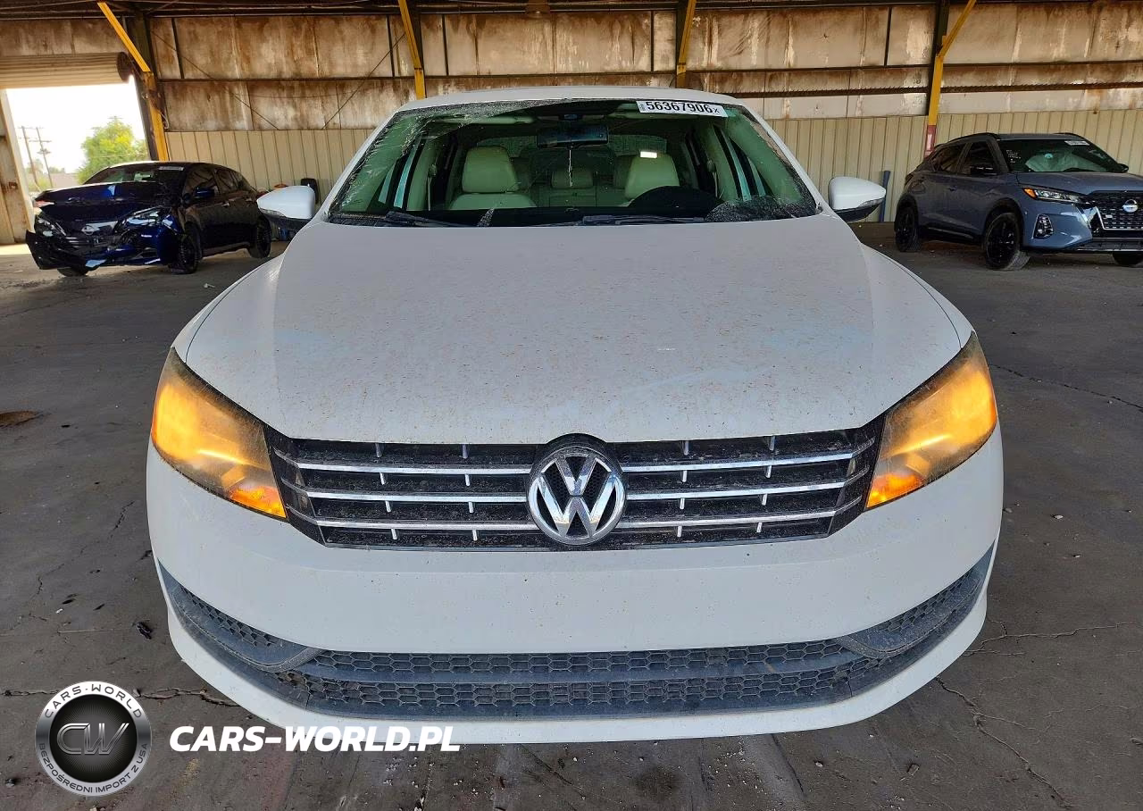2012 Volkswagen Passat Se VIN:1VWBN7A32CC042827 - 5
