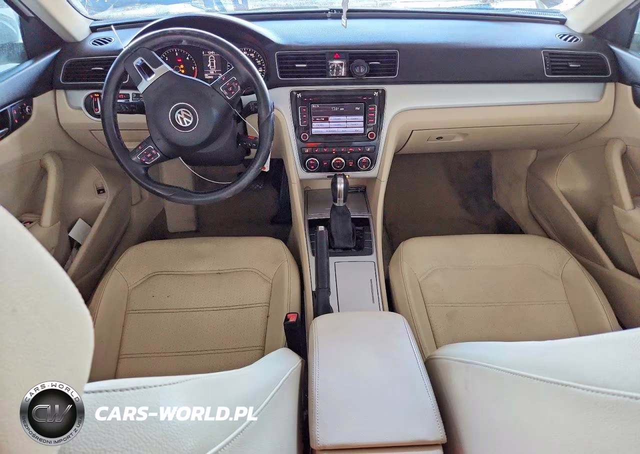 2012 Volkswagen Passat Se VIN:1VWBN7A32CC042827 - 8
