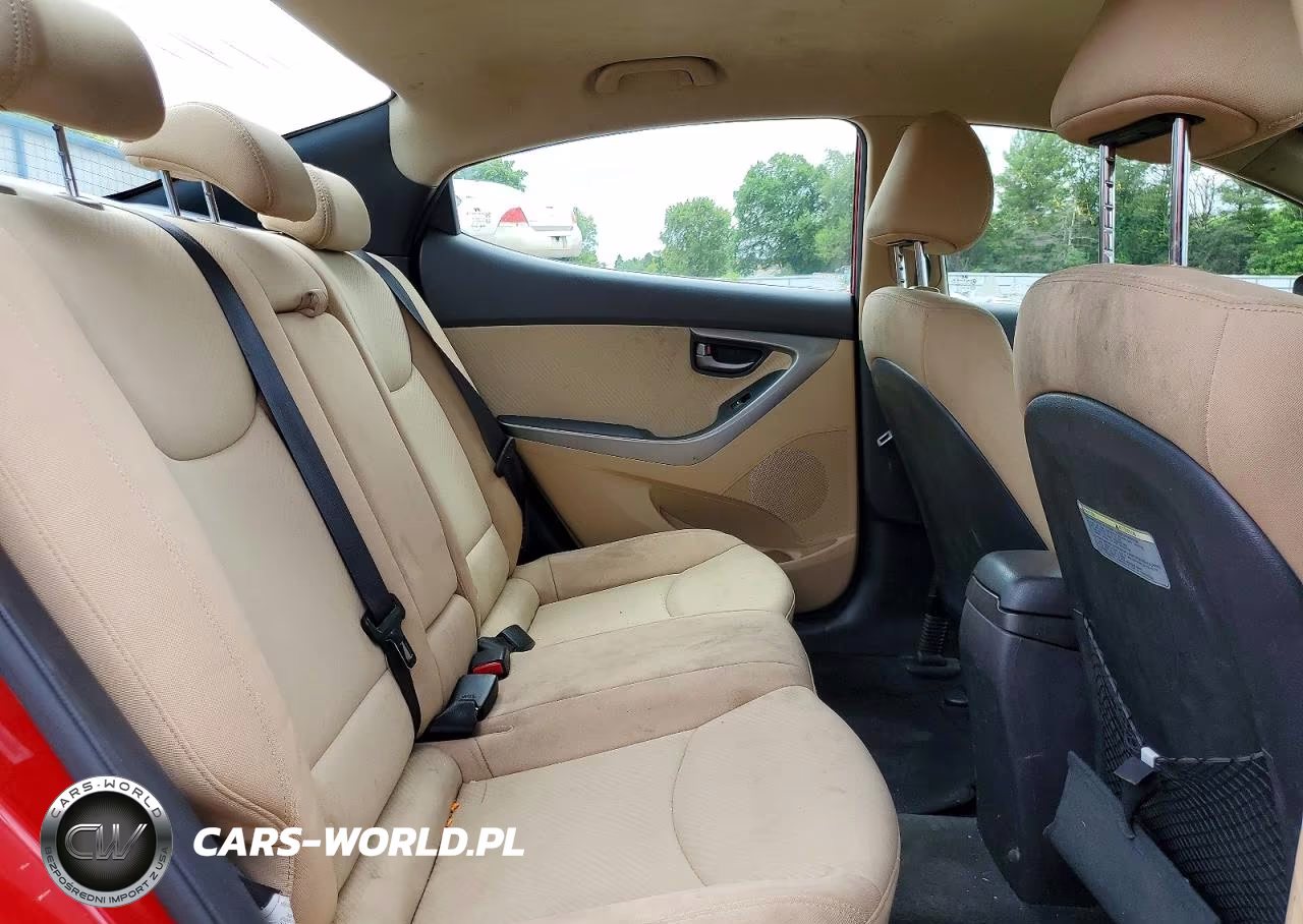 2013 Hyundai Elantra Gls VIN:KMHDH4AE7DU944609 - 10