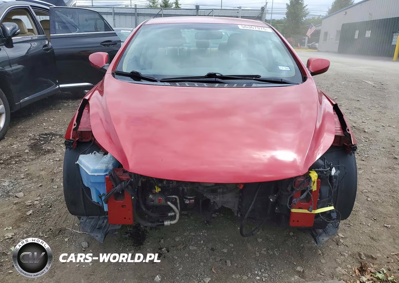 2013 Hyundai Elantra Gls VIN:KMHDH4AE7DU944609 - 5