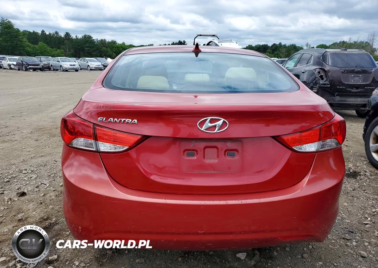2013 Hyundai Elantra Gls VIN:KMHDH4AE7DU944609 - 6