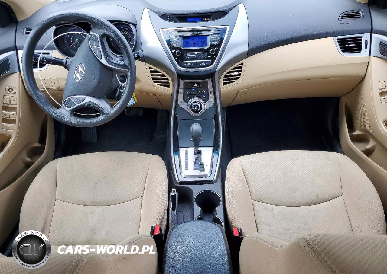 2013 Hyundai Elantra Gls VIN:KMHDH4AE7DU944609 - 8