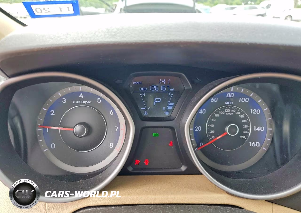 2013 Hyundai Elantra Gls VIN:KMHDH4AE7DU944609 - 9