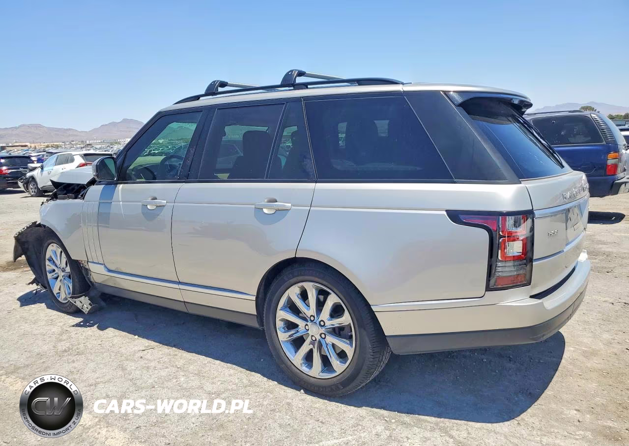 2015 Land Rover Range Rover Hse VIN:SALGS2VF0FA219506 - 2