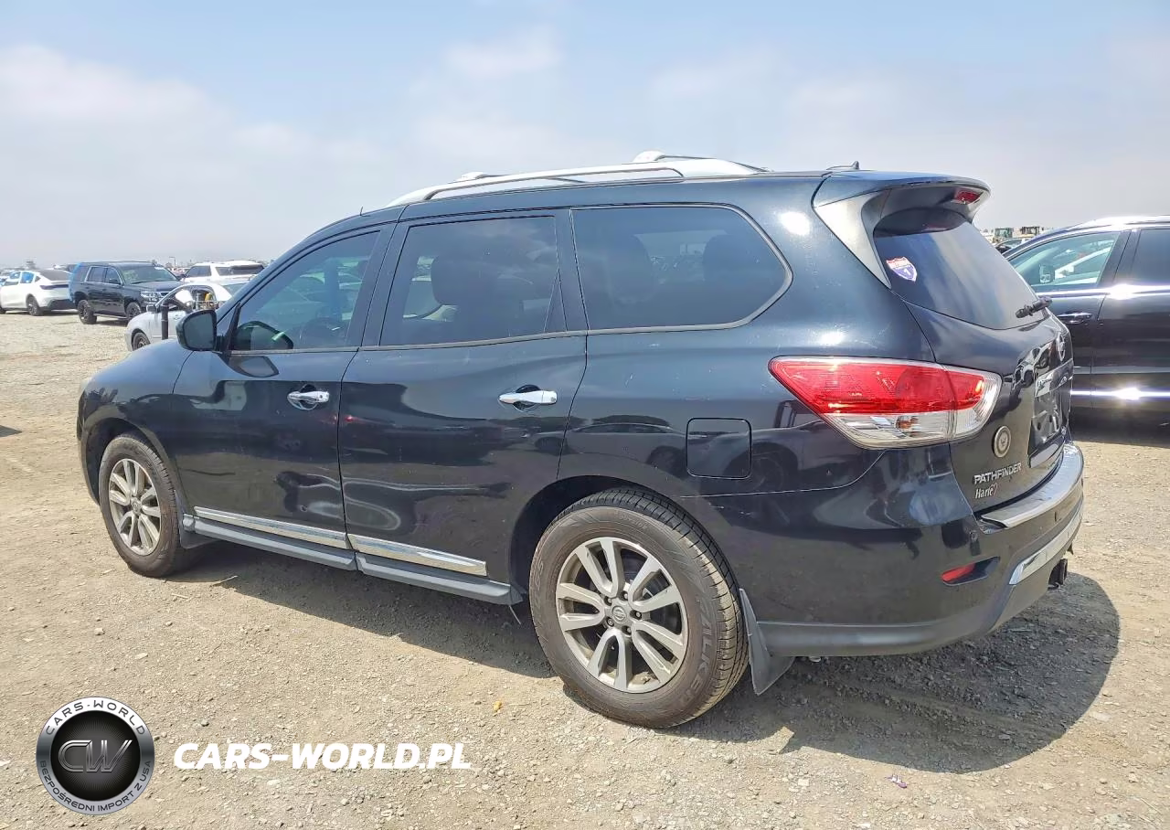 2014 Nissan Pathfinder Sl VIN:5N1AR2MM8EC643409 - 2
