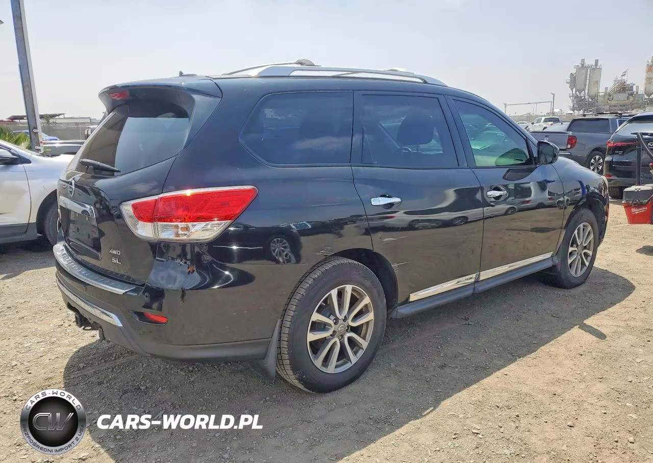 2014 Nissan Pathfinder Sl VIN:5N1AR2MM8EC643409 - 3