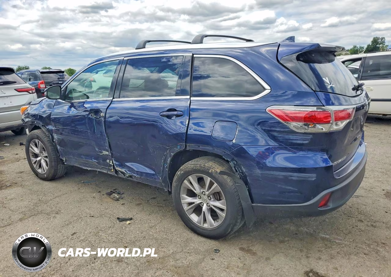 2015 Toyota Highlander Xle VIN:5TDJKRFH1FS091799 - 2