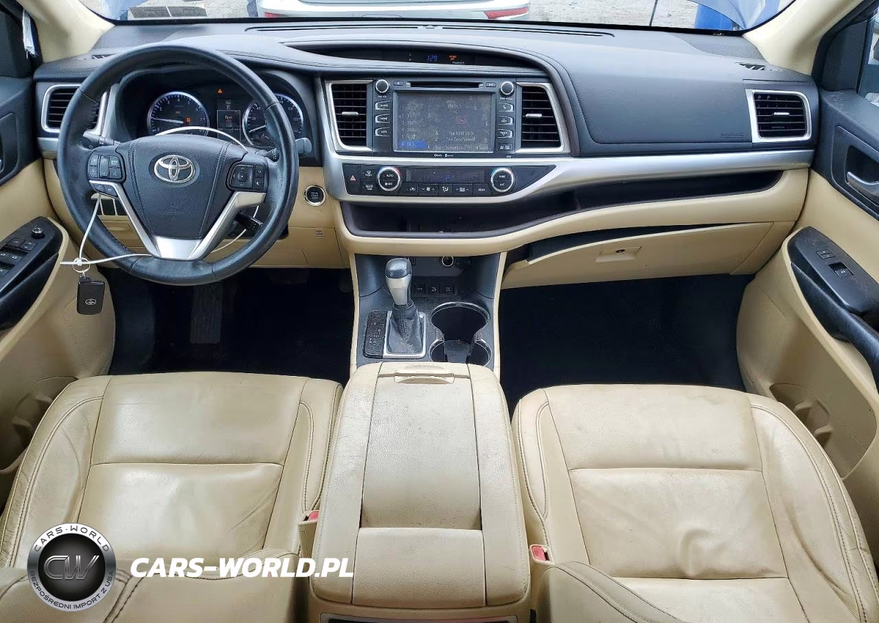 2015 Toyota Highlander Xle VIN:5TDJKRFH1FS091799 - 8