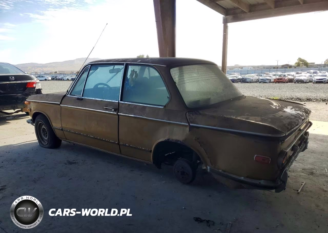 1972 BMW 2002 VIN:2581350 - 2