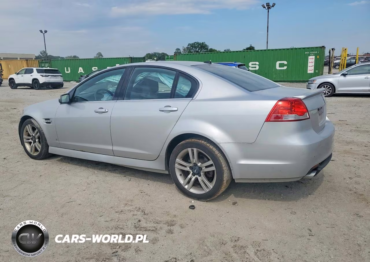 2009 Pontiac G8 VIN:6G2ER57759L238456 - 2