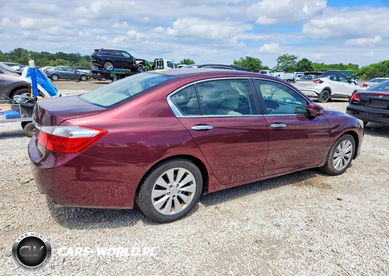 2013 Honda Accord Exl VIN:1HGCR2F81DA099358 - 3