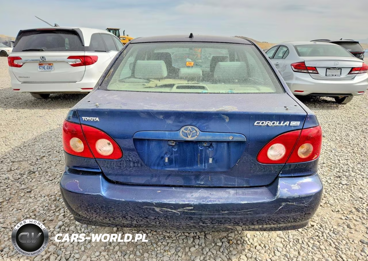 2006 Toyota Corolla Ce VIN:JTDBR32E860057693 - 6