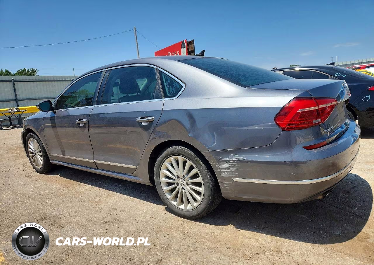 2016 Volkswagen Passat Se VIN:1VWBS7A35GC021601 - 2