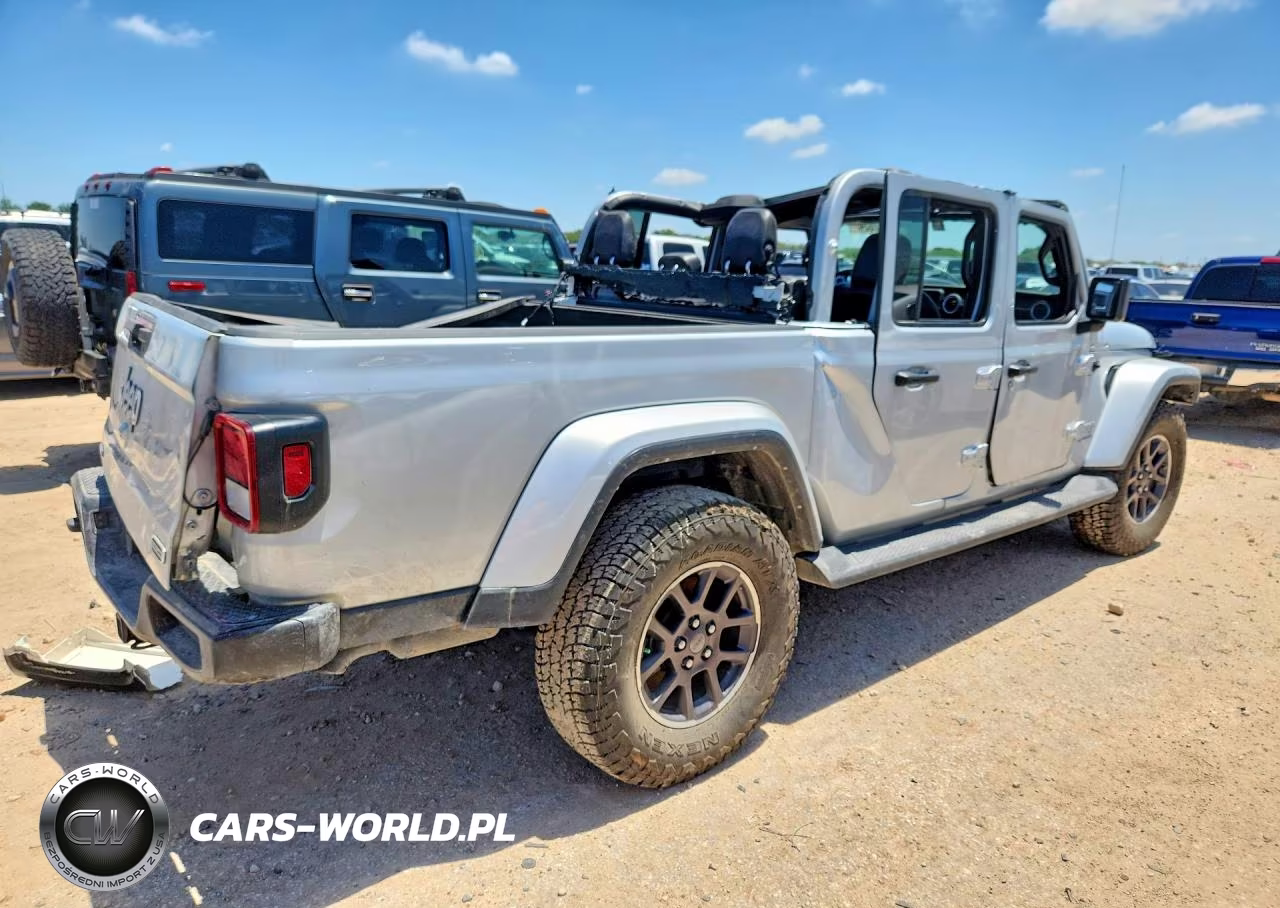2022 Jeep Gladiator Overland VIN:1C6JJTFM1NL146904 - 3