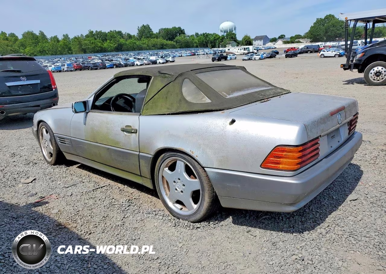 1991 Mercedes-Benz 500 Sl VIN:WDBFA66E4MF027944 - 2