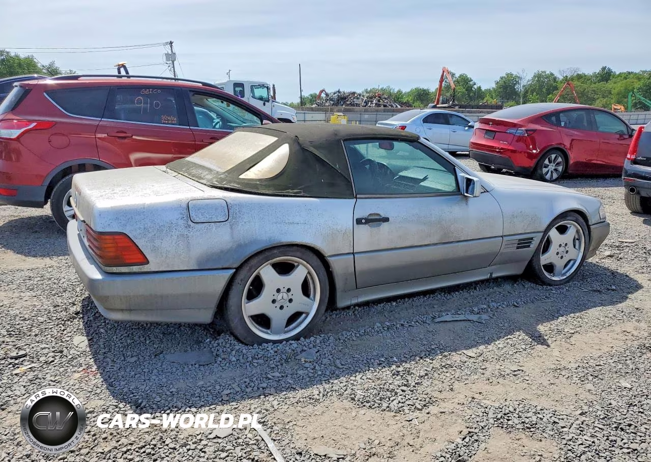 1991 Mercedes-Benz 500 Sl VIN:WDBFA66E4MF027944 - 3