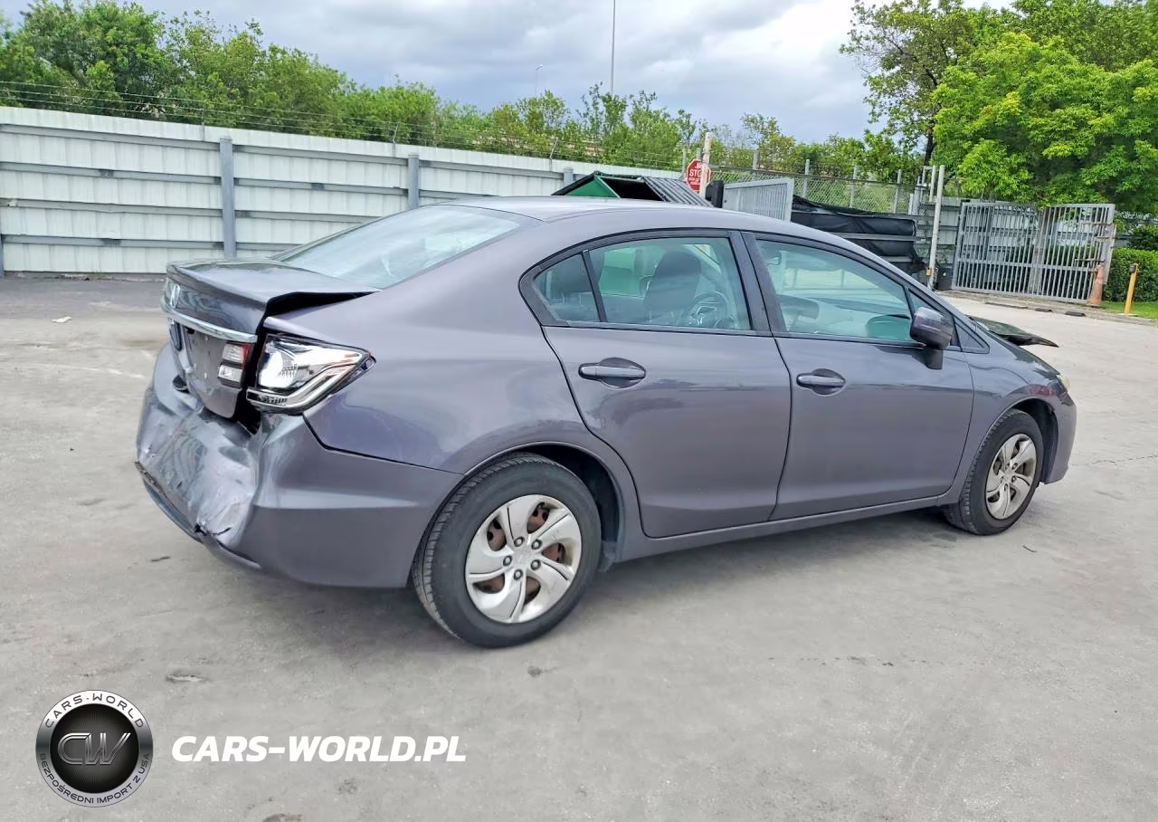 2014 Honda Civic Lx VIN:19XFB2F53EE259440 - 3