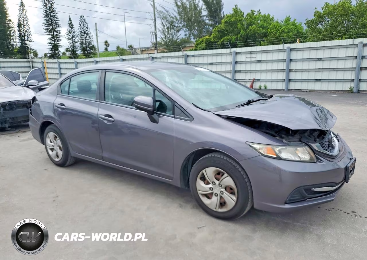 2014 Honda Civic Lx VIN:19XFB2F53EE259440 - 4
