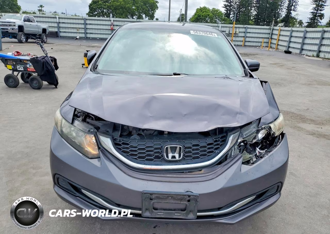2014 Honda Civic Lx VIN:19XFB2F53EE259440 - 5