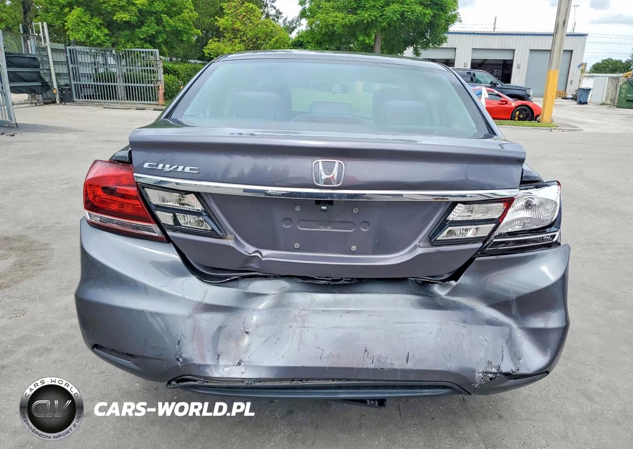 2014 Honda Civic Lx VIN:19XFB2F53EE259440 - 6
