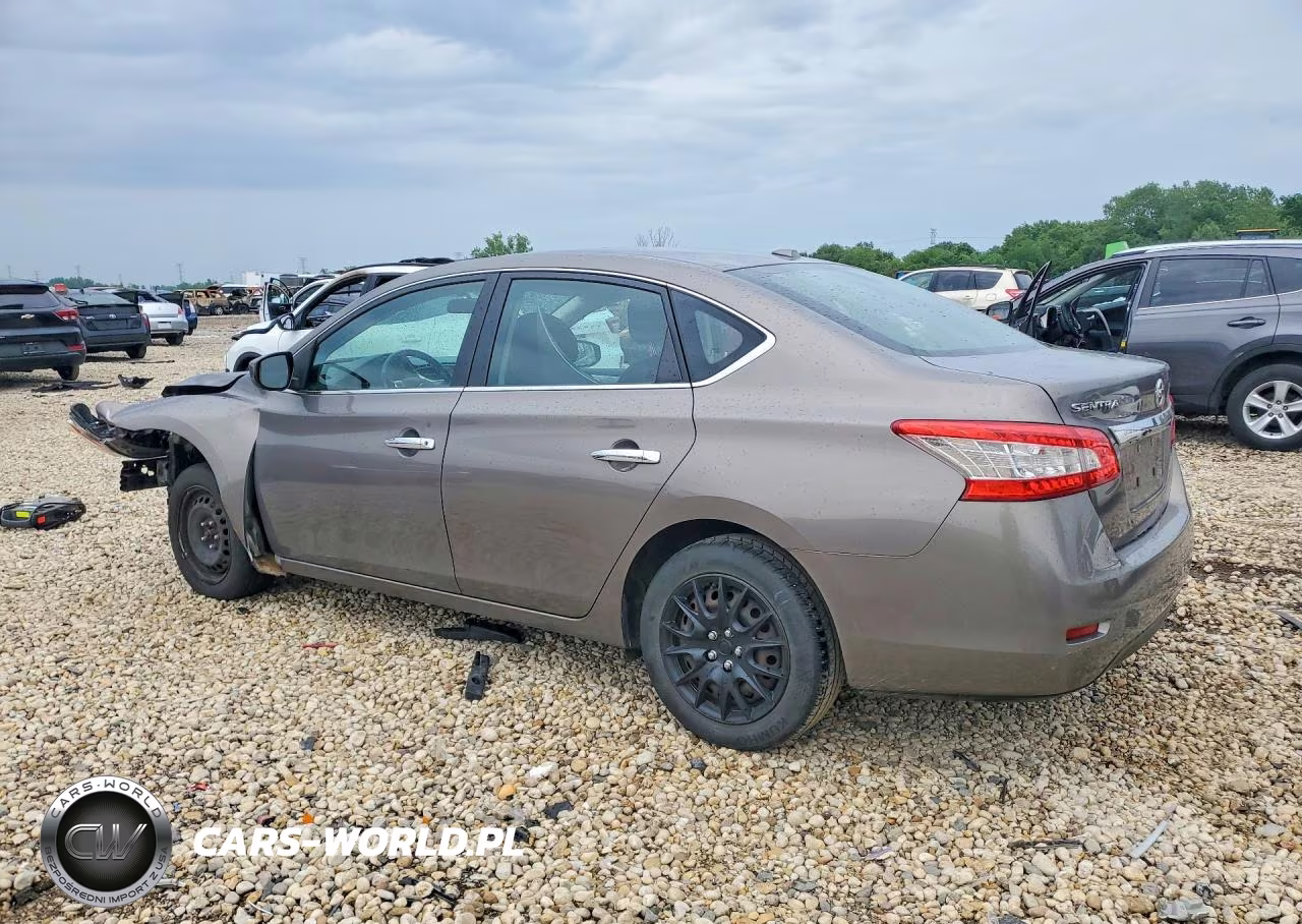 2015 Nissan Sentra Sv VIN:3N1AB7AP5FL644661 - 2