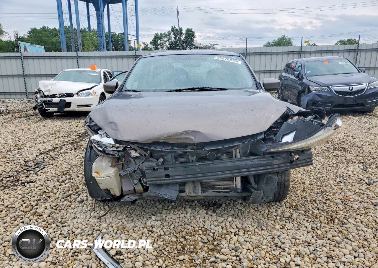 2015 Nissan Sentra Sv VIN:3N1AB7AP5FL644661 - 5