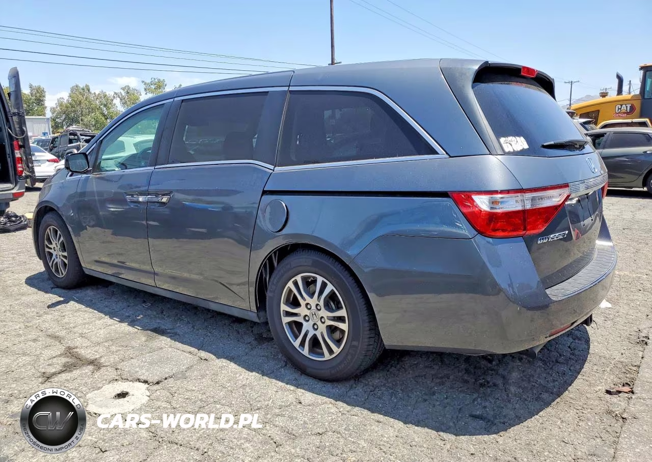 2012 Honda Odyssey Exl VIN:5FNRL5H62CB101566 - 2