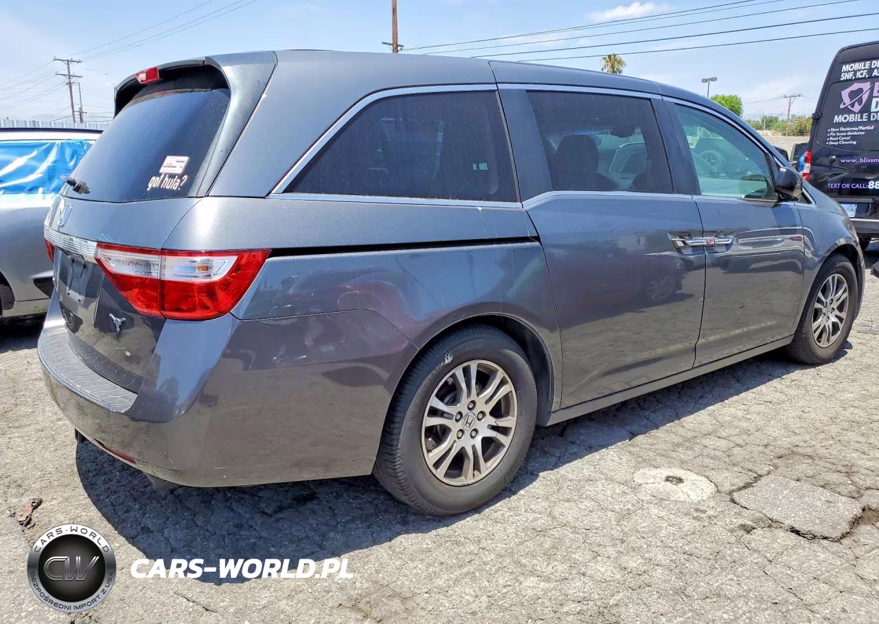 2012 Honda Odyssey Exl VIN:5FNRL5H62CB101566 - 3