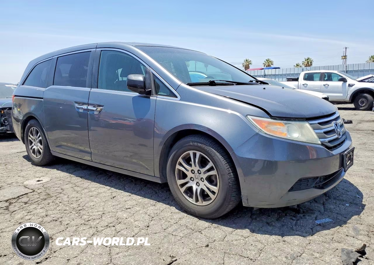 2012 Honda Odyssey Exl VIN:5FNRL5H62CB101566 - 4